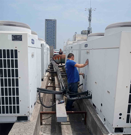 云浮市中央空调制热和不制冷系统维修方法